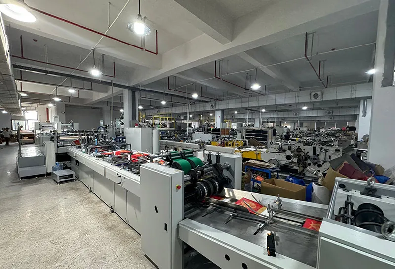 Bag making line