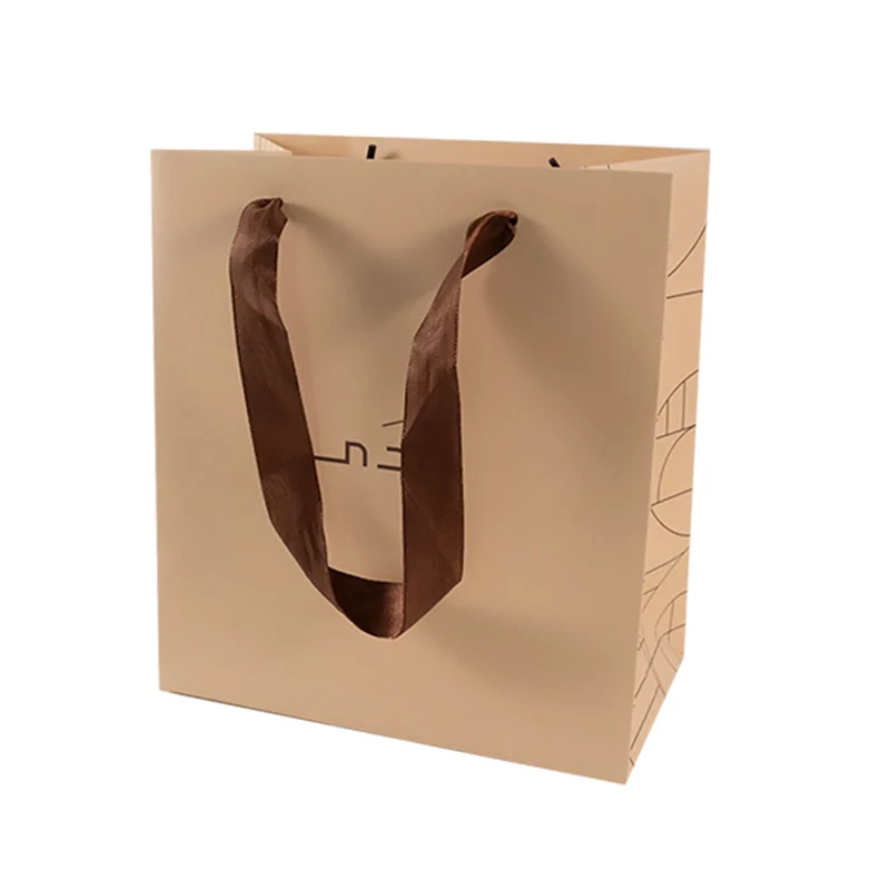 Apparel Paper Bag with Handles – 20×10×25 cm, 60 lb