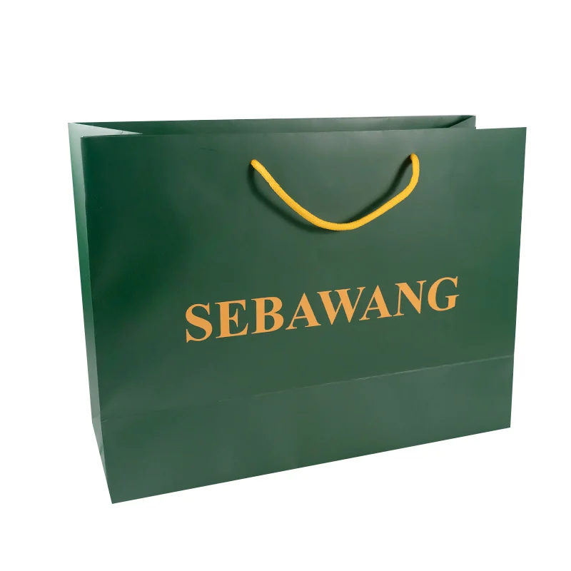 Kraft Clothing Paper Bag – 35×8×20 cm, 50 lb