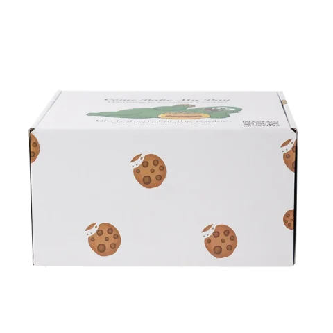 White Corrugated Mailer Box for Clothing