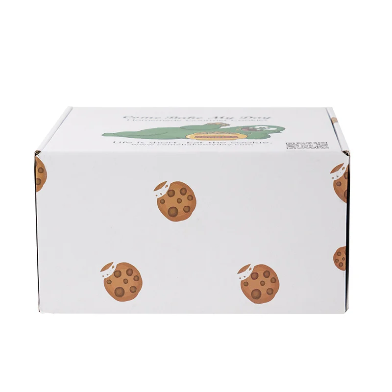 White Corrugated Mailer Box for Clothing